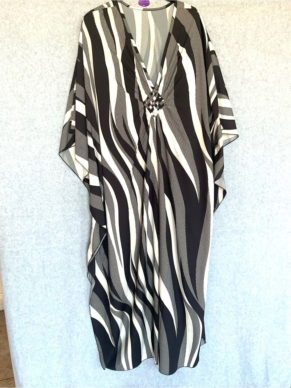 Artisanal Lagenlook Asymmetric Tunic Sweater Raw Seam Boho Chic Grey One Size